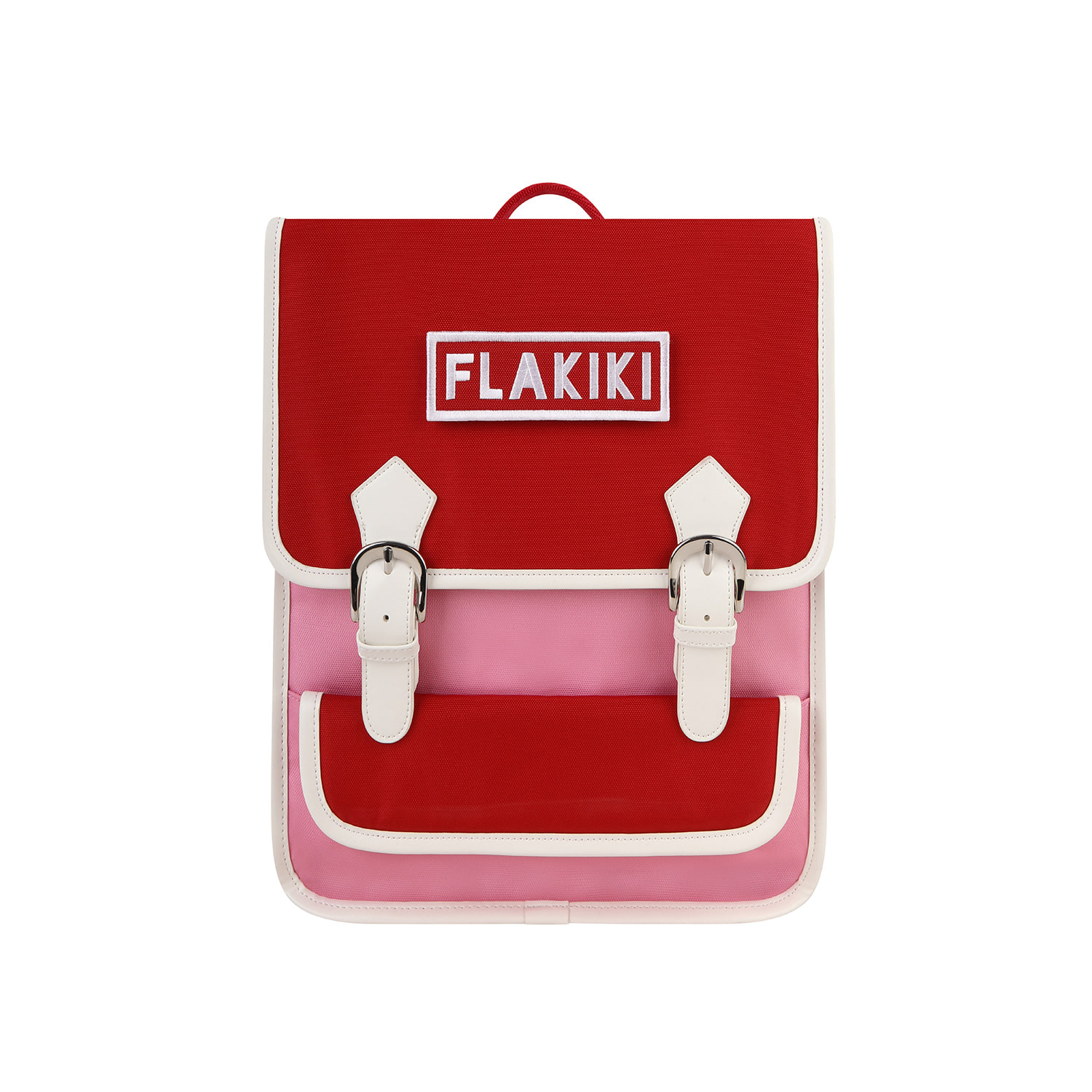 KIKI SCHOOL CLASSIC BAG_RED PINK
