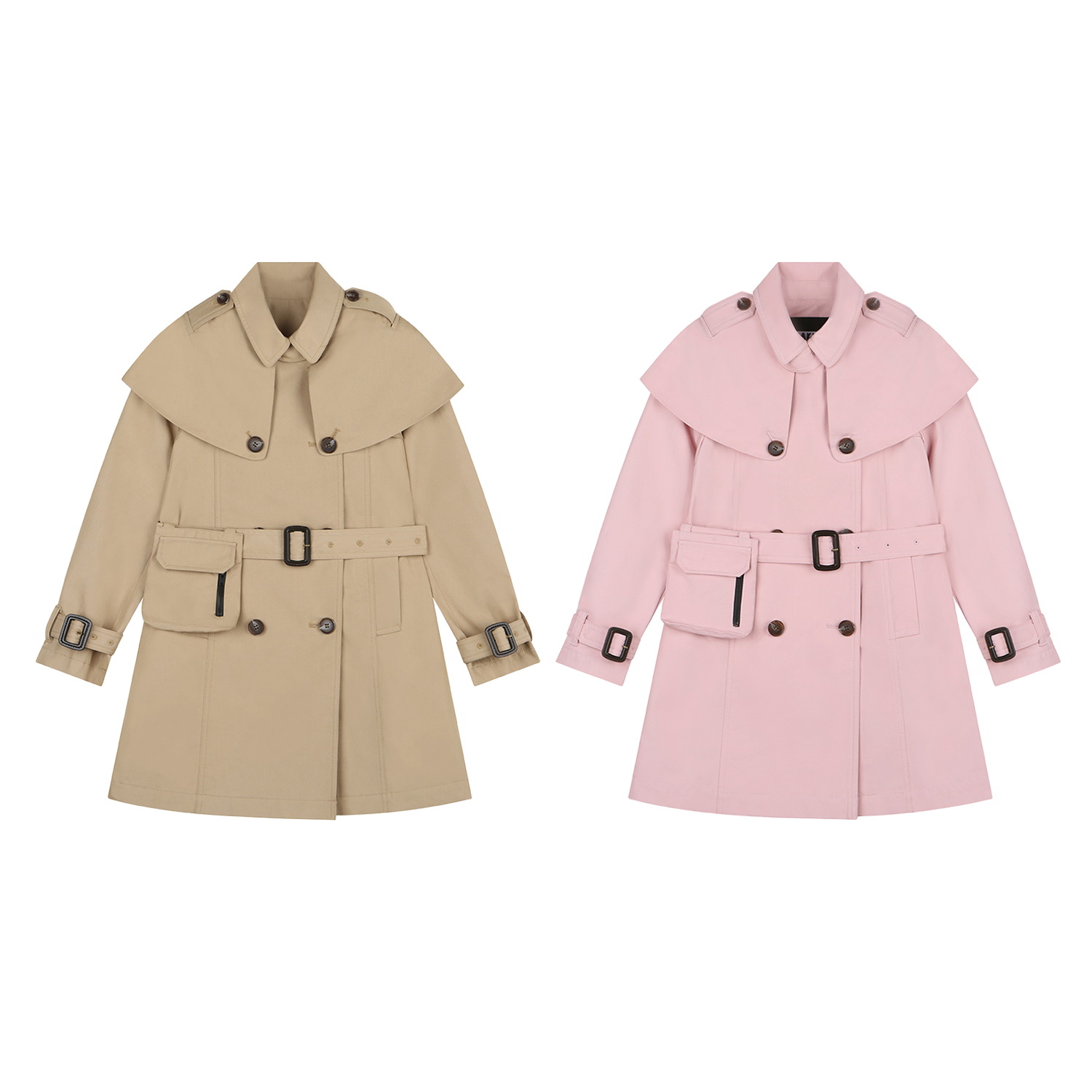 24SS FLAKIKI TRENCH COAT(2COLORS)